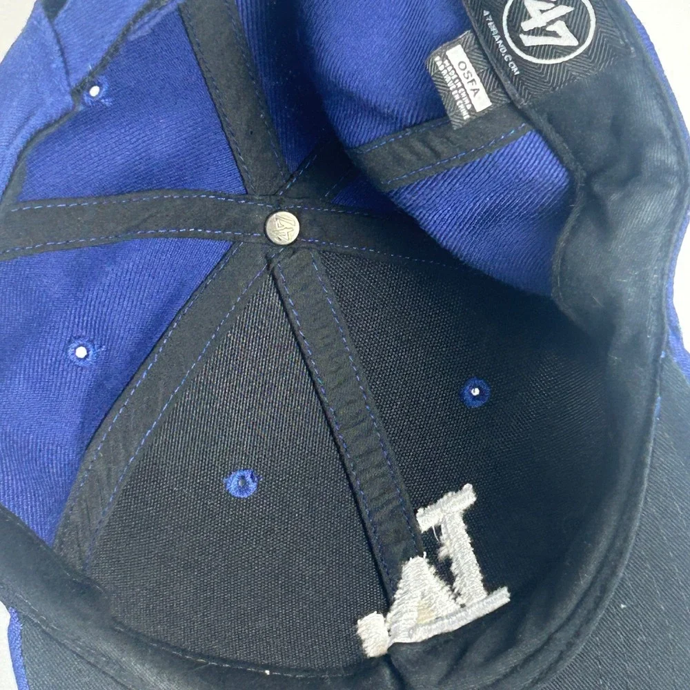 47 Brand Los Angeles Dodgers Hat Mens Blue LA Adjustable Baseball Cap OSFA